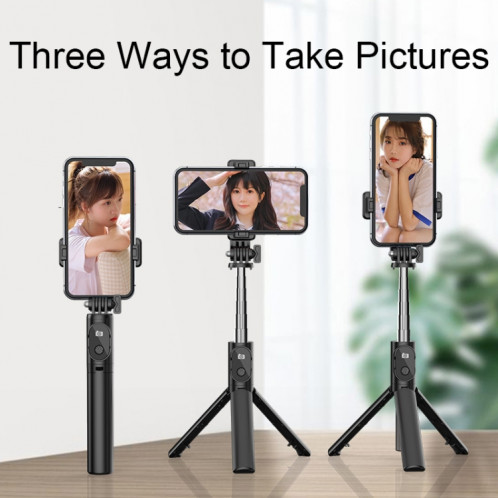 Perche à selfie Bluetooth pliable à rotation de 360 degrés, spécification : P20H-1 102 cm SH070449-06