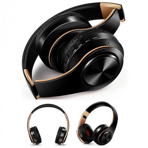 Casque sans fil Bluetooth LPT660 casque de sport stéréo HIFI (blanc + orange) SH401I413-06