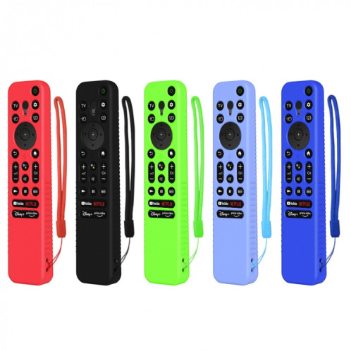 Étui de protection anti-chute en silicone à distance Y56 Voice pour Sony RMF-TX800U / C / P / T / 900U (vert lumineux) SH501E1847-05