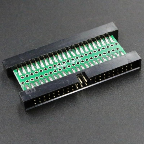 Adaptateur de disque électronique IDE mâle à mâle 44 broches 2,5 pouces (5,2 x 2,7 x 0,5 cm) SH301A1822-05