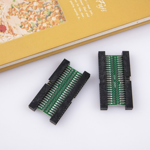 Adaptateur de disque électronique IDE mâle à mâle 44 broches 2,5 pouces (5,2 x 2,7 x 0,5 cm) SH301A1822-05