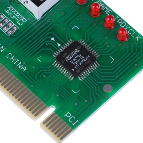 Carte de diagnostic de panne PCI de carte mère d'ordinateur 2 bits (manuel en anglais) SH501A831-05