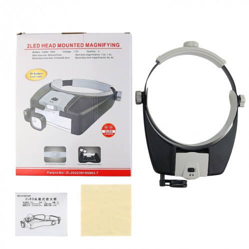 81007-AP Loupe d'outil de réparation électronique monté sur la tête de lumière LED SH2338864-05