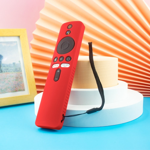 Pour Xiaomi 4K TV Stick Y48 Télécommande Housse de protection en silicone anti-chute (rouge) SH401C1851-05