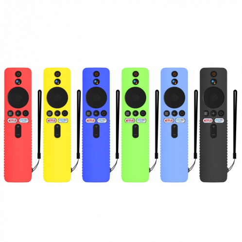 Pour Xiaomi 4K TV Stick Y48 Télécommande Housse de protection en silicone anti-chute (noir) SH401A1241-05