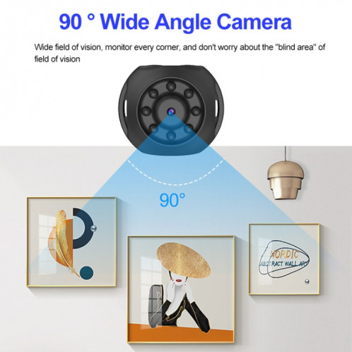 WK10 No Bracket WiFi Intelligent Network Monitor HD Caméra de vision nocturne infrarouge SH320148-09