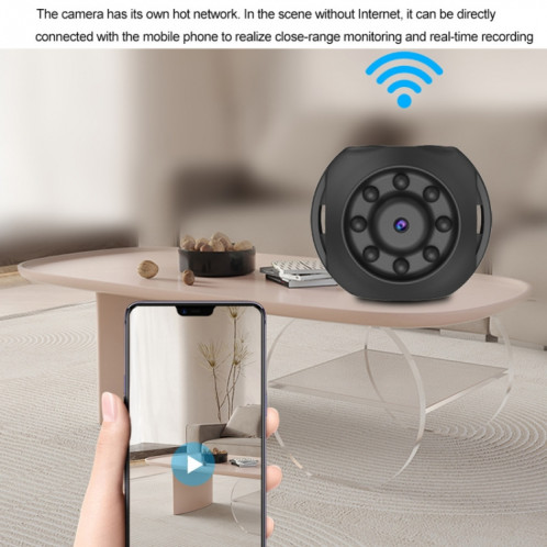 WK10 No Bracket WiFi Intelligent Network Monitor HD Caméra de vision nocturne infrarouge SH320148-09