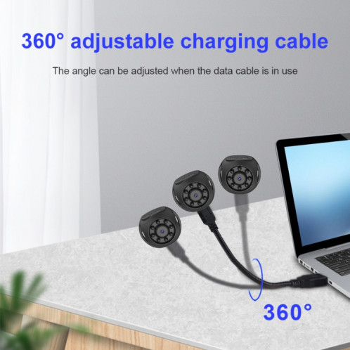 WK10 No Bracket WiFi Intelligent Network Monitor HD Caméra de vision nocturne infrarouge SH320148-09