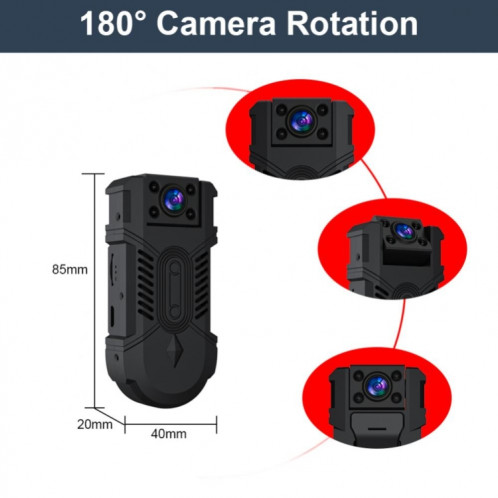 Caméra sans fil WD18 WiFi HD 1080P Caméra de surveillance réseau intelligente SH2539241-09