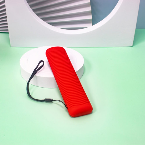Pour TCL RC802V FMR1 FNR1 Y40 Télécommande TV Étui de protection en silicone anti-chute (rouge) SH301C1389-06