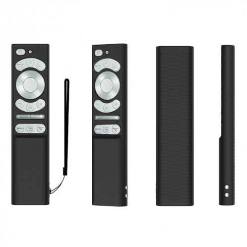 Pour Samsung Smartone3 TM1990C BN59-01357 Y34 Housse en silicone pour télécommande (Noir) SH701A1105-05