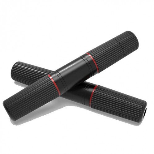 YM-8821 Connecteurs réseau pré-construits Extension de câble réseau étanche pour l'extérieur Tête à double passage (noir) SH601A1211-07