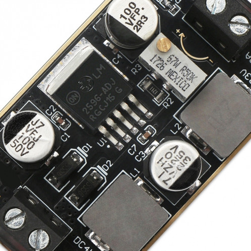LM2596-ADJ DC-DC Module d'alimentation abaisseur réglable 4V-40V à 1.23-35V 3A carte stéréotype (comme le montre) SH701A385-07