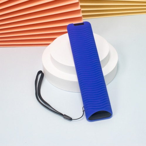 Pour Realme 32/43 pouces Y41 TV télécommande tout compris étui de protection en silicone anti-chute (bleu) SH301B891-05