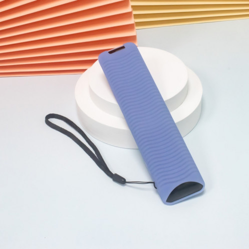 Pour Realme 32/43 pouces Y41 TV télécommande tout compris étui de protection en silicone anti-chute (bleu lumineux) SH301D192-05