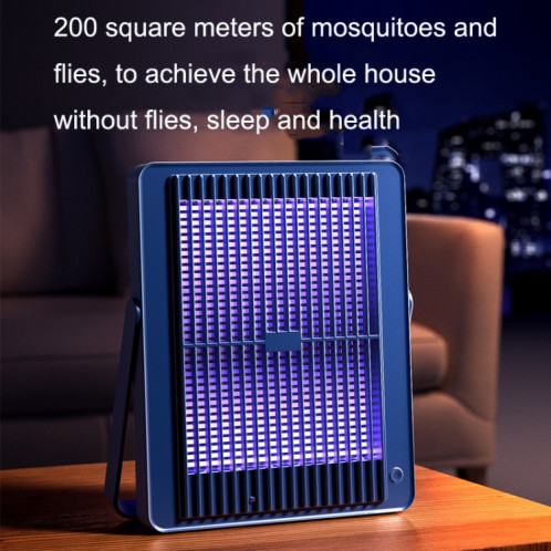 Piège à moustiques à inhalation électrique intérieur extérieur 2 en 1 (bleu) SH101B1336-06