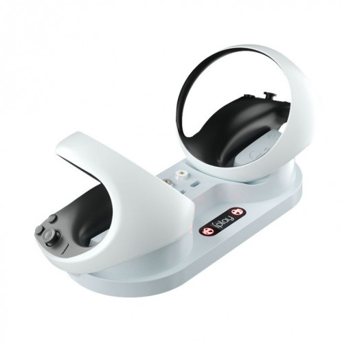 Pour PS VR2 iplay Base de chargement à aspiration magnétique avec lumière LED SH2806508-06