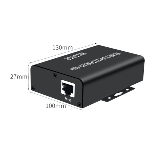 BW-HKE60A HDMI 60m KVM avec support d'extension USB Alimentation POE à une extrémité avec prise US (Noir) SH801A1801-09