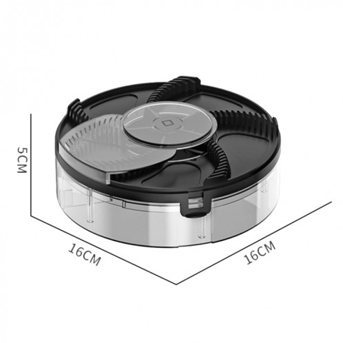 S008 Piège à mouches domestique silencieux USB anti-mouches automatique, spécification : type USB (noir) SH8601584-06