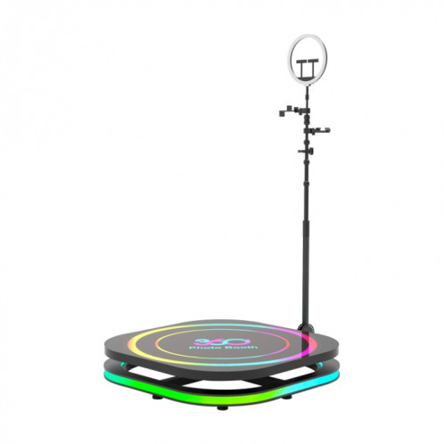 petite étape tournante électrique de photomaton de la place 360 de 70cm pour des parties et des mariages SH1002269-06