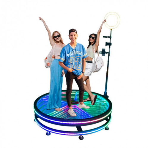 petite étape tournante électrique de cabine de photo de 80cm 360 pour des parties et des mariages SH1501932-07