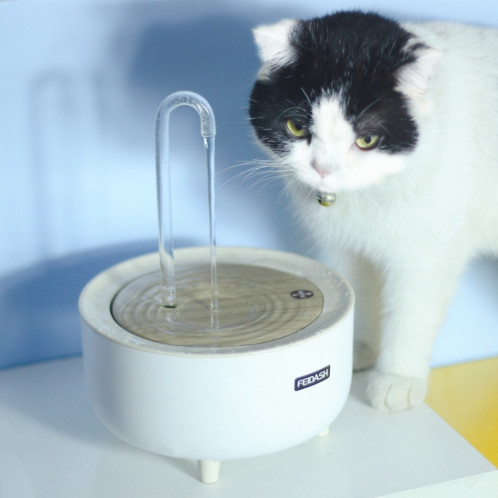346578 Filtre de circulation automatique pour animaux de compagnie Cat Flowing Drinking Fundation, Spec: Interface USB (Robinet en cristal) SH701B149-06