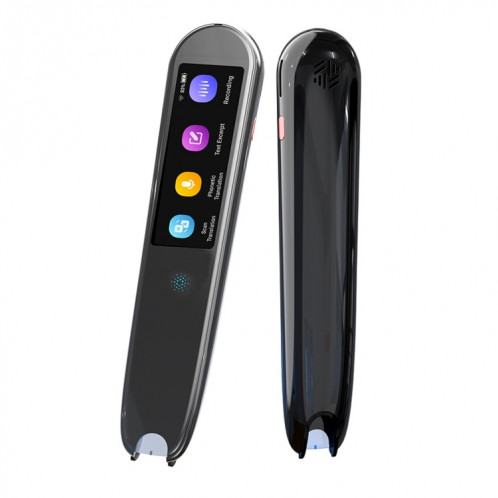 X2 Version internationale stylo de traduction multilingue apprentissage hors ligne stylo de numérisation 112 langues (noir) SH501A1031-010