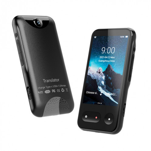 T7 4G Smart Voice / Photo / Traduction d'enregistrement La machine de traduction WIFI prend en charge 138 langues SH315093-09