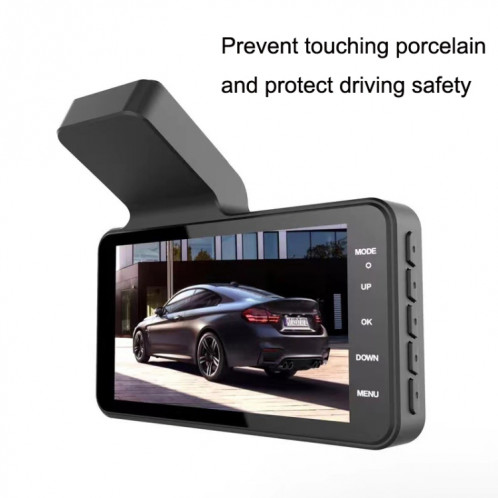 XH-V2 4 pouces enregistreur de conduite HD Night Vision Free Installation Dash Camera, Style: Button Model (Single Record) SH901A1347-07