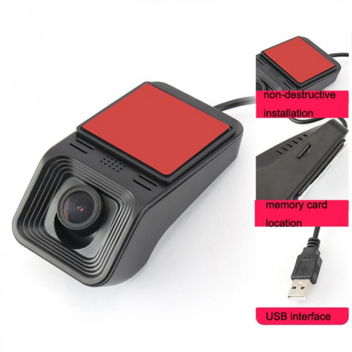 Enregistreur de conduite caché M8 WiFi téléphone connectant la surveillance de stationnement de voiture enregistreur HD 1080P (avec bouton + ligne de surveillance de stationnement) SH802C1337-07