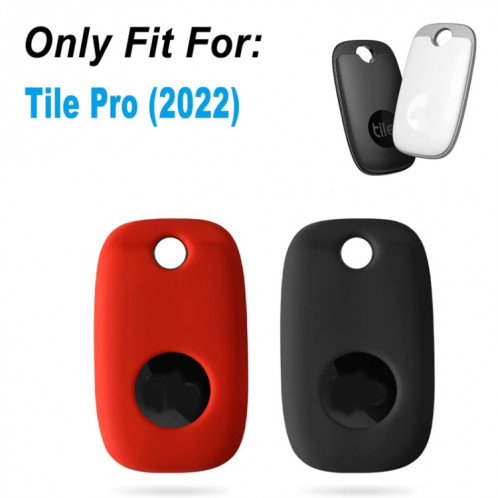 Pour Tile Mate Pro Tracker Housse en silicone Design monobloc Housse de protection (Gris) SH601C570-06
