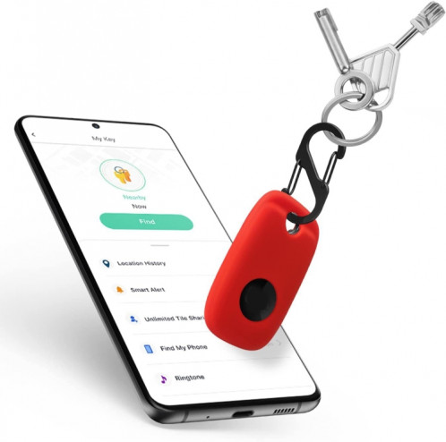 Pour Tile Mate Pro Tracker Coque en silicone Housse de protection en une seule pièce (vert menthe) SH601K1921-06
