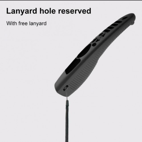 Y5 pour LG AN-MR600/MR650/MR18BA/MR19BA Housse de protection en silicone pour télécommande (noir) SH301A1461-07