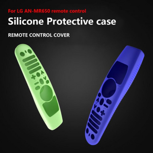 Y5 pour LG AN-MR600/MR650/MR18BA/MR19BA Housse de protection en silicone pour télécommande (vert lumineux) SH301D900-07