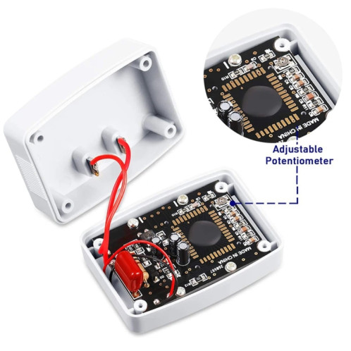 DM55-1 AC 110V 220V LCD voltmètre numérique testeur de tension détecteur mètre US Plug SH39011111-09