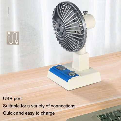 Ventilateur de bureau rétro ZR21-25 Ventilateur de circulation d'air à vent élevé SH35651860-05