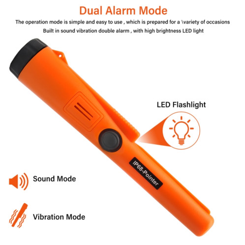 Détecteur de métaux portable IP68-Pointer Bâton de positionnement étanche 3M SH3576396-09