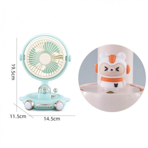Ventilateur domestique mignon pour animaux de compagnie USB ventilateur de veilleuse de bureau (jaune) SH301B467-06