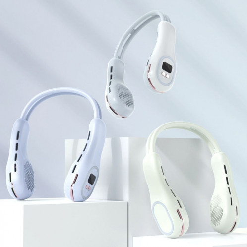 S57 Sports de plein air RGB Ventilateur de cou suspendu Mini ventilateur USB portable sans lame pliable (élément blanc) SH301A648-07
