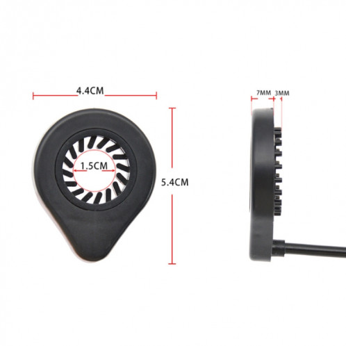 12 capteurs magnétiques d'assistant de pédale de vélo électrique à Double Hall, accessoires de Modification de vélo de montagne SH3774346-04