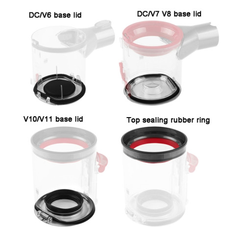 Pour Dyson V10 Dust Bin Sealing Ring Aspirateur Accessoires de remplacement SH7804648-06