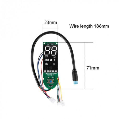 Carte de Circuit Bluetooth d'affichage d'instrument de Scooter électrique, pour Ninebot F20/F25/F30/F40 SH3801448-06