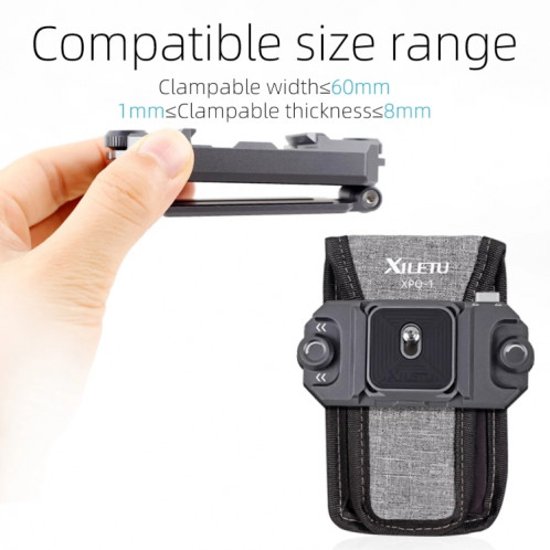 XILETU DSLR Camera Gimbal Arca Swiss Quick Release Plate Clamp, Spécification: Avec Pad SX86021036-07