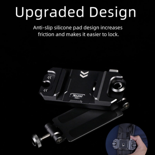 XILETU DSLR Camera Gimbal Arca Swiss Quick Release Plate Clamp, Spécification: Avec Pad SX86021036-07
