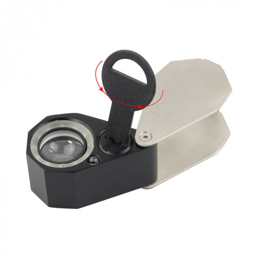 MG7802 30X 6LEDs + 7UV Lampes Appréciation de Bijoux Loupe (Ronde) SH601A481-05