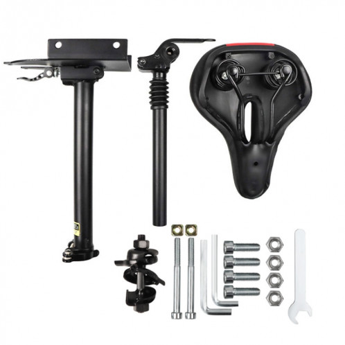 Pour accessoires de scooter Xiaomi M365 selle de levage et de pliage de siège sans poinçonnage (noir) SH201A149-06