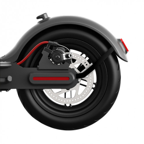 Pour accessoires de scooter électrique Xiaomi M365, garde-boue + support + feu arrière, couleur: noir avec clé SH24011578-06