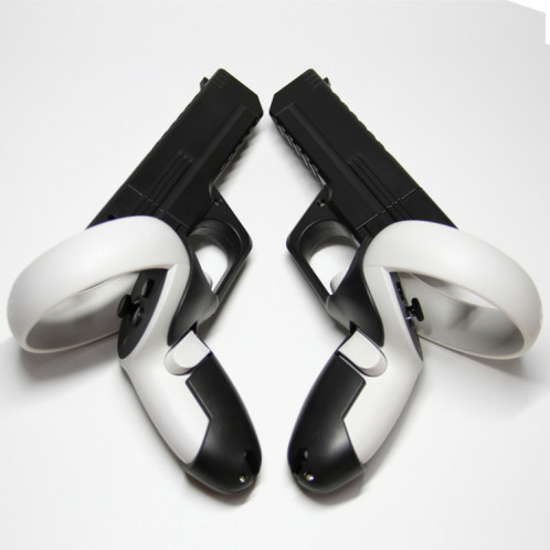 Pour contrôleur Meta Quest 2 VR, 1 paire de support de poignée de tir robuste (noir) SH101A1408-06