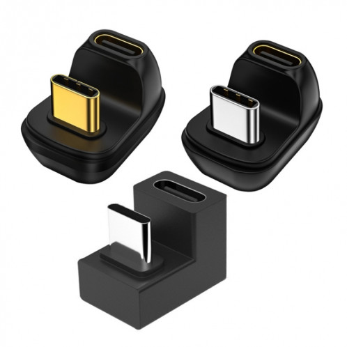 Coude en forme de U Type-C/USB-C adaptateur de charge de transfert de données mâle à femelle, forme d'interface : 3.1 SH43021897-05