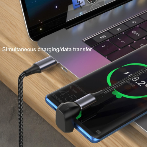 Coude en forme de U Type-C/USB-C adaptateur de charge de transfert de données mâle à femelle, forme d'interface : 3.1 SH43021897-05